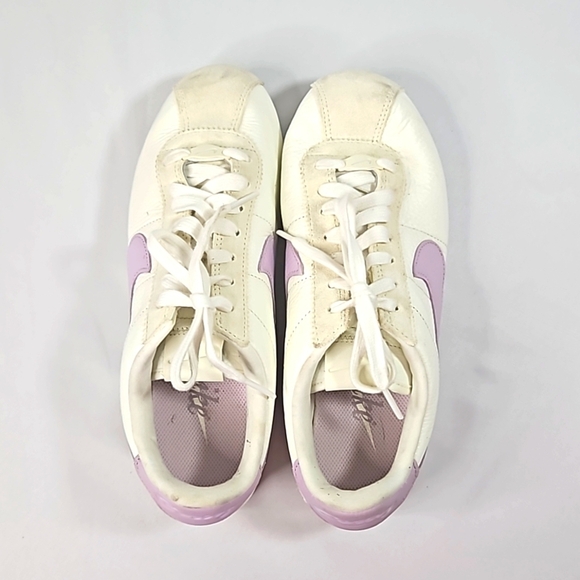 Nike Cortez SE Woman's 8.5 Sail Iced Lilac classic running shoes - Picture 5 of 7